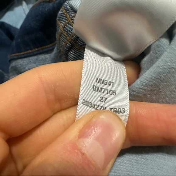 Madewell Pendleton dark wash Stovepipe Jeans nwot - Picture 7 of 7